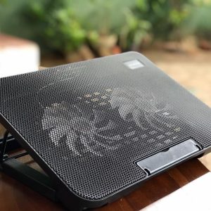 LAPTOP COOLING PAD TCLP-99 Height Adjustable 2 Dual Fan Stand
