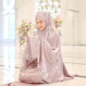 Mukena Lebaran signature Vanillahijab rose (1)